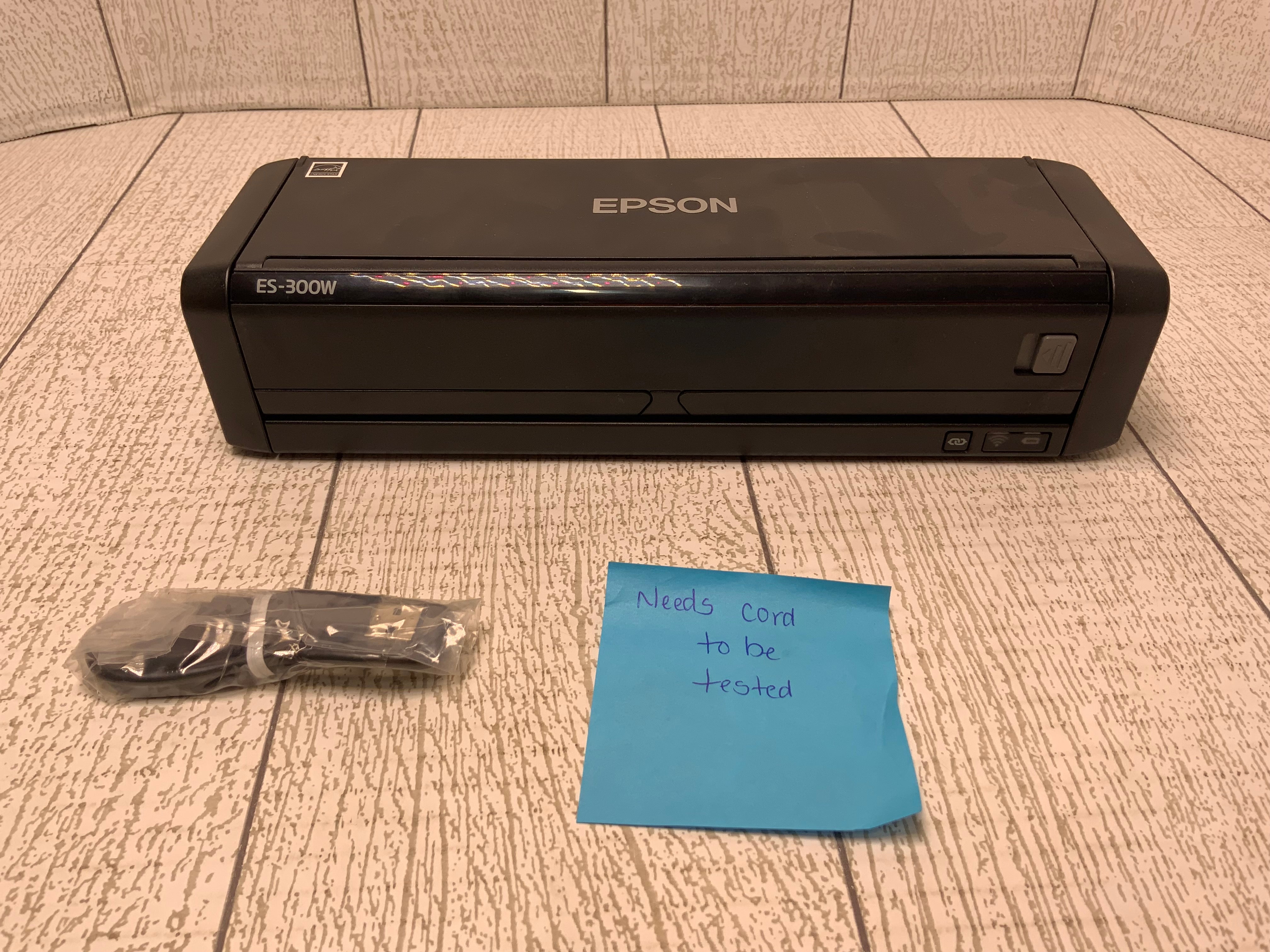 Epson WorkForce ES-300W Wireless Color Portable Document Scanner (No Power Cord) (7982661468398)